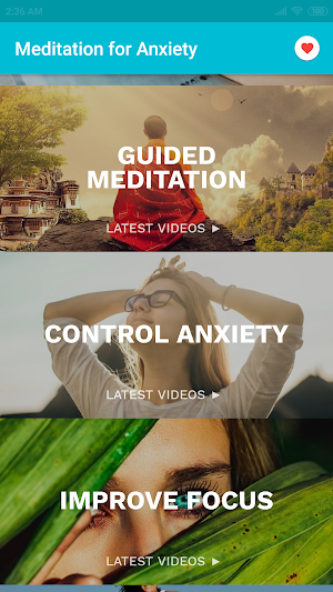Anxiety Meditation App Screenshot 3