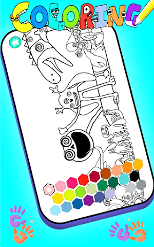 Garten of BanBan 6 Coloring Screenshot 0