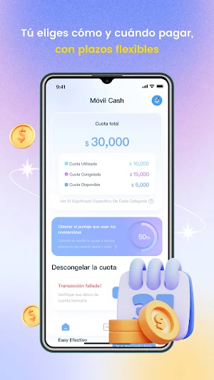 Móvil Cash-Préstamos Sin Buró Screenshot 1