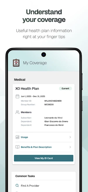 XO Health Screenshot 2