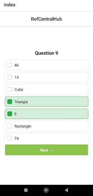 RefCentralHub Screenshot 1