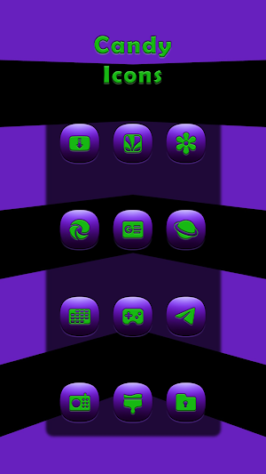 Candy Purple Icons Screenshot 2