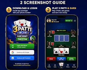 3 Patti Blue Earn Screenshot 0