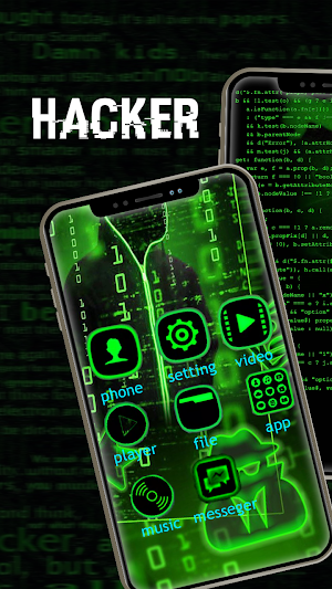Hacker 4k Hacking wallpaper Screenshot 1