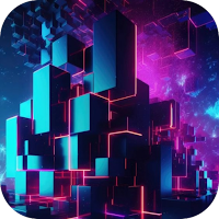 4K neon Wallpaper