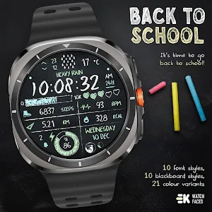 Back to School - Watch Face Screenshot 2