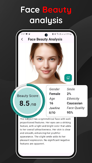 AI Beauty Analyzer Screenshot 1