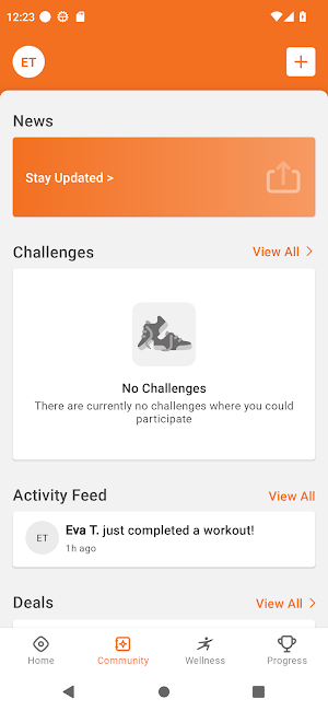 Mack Fitness Screenshot 1