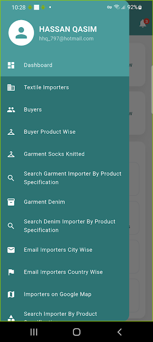Textile Analytics Screenshot 2