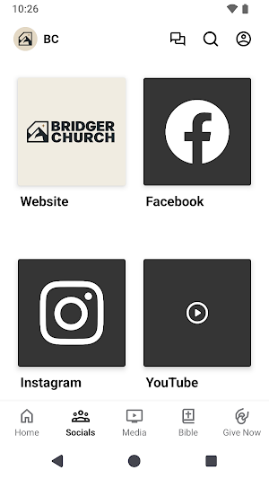 Bridger Church Screenshot 2