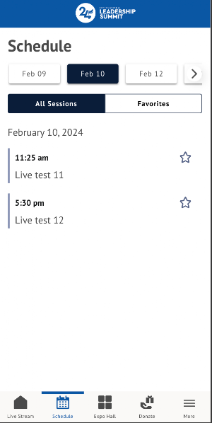 T.D. Jakes Conferences Screenshot 2