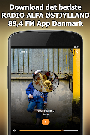 Radio ALFA ØSTJYLLAND 89,4FM Online Gratis Danmark Screenshot 1