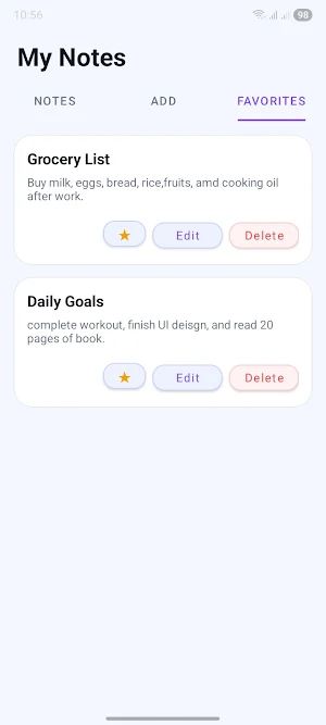 Notezen -Easy Notes Screenshot 2