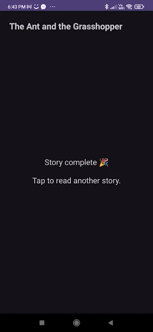 StoryBlank Screenshot 2