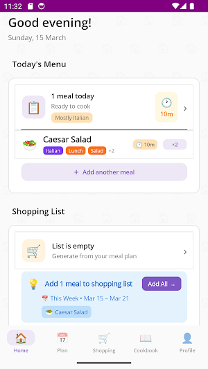 Cookojo: Meal Plan & Recipes Screenshot 0