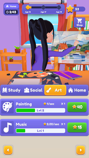 Idle Girl Life Screenshot 1
