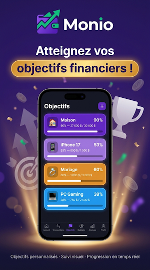 Monio: Budget & Dépenses Screenshot 3