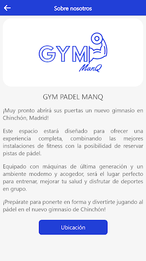 GYM PADEL MANQ Screenshot 2