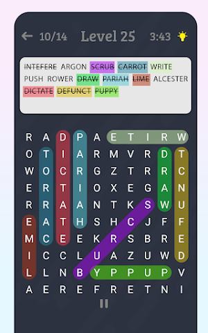 Word Search Classic Word Game Screenshot 3