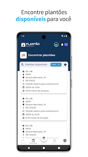 Plantão Rápido Screenshot 1