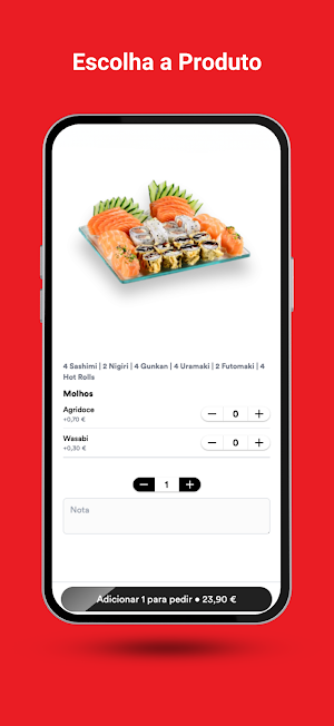 Wine & Sushi Screenshot 1