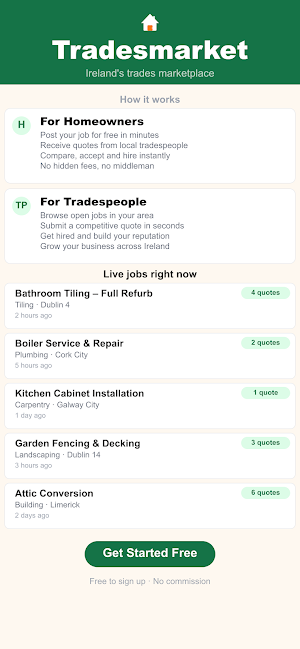 Tradesmarket Screenshot 0