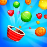 Candy corn burst