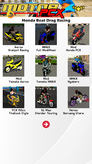 Mod Bussid Motor PCX Screenshot 1