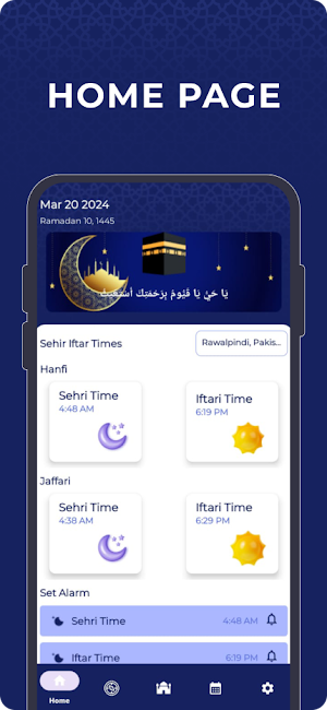Ramadan: Qibla Prayer & Times Screenshot 3