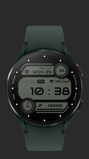 JJ-Digital001 Watch Face Screenshot 3