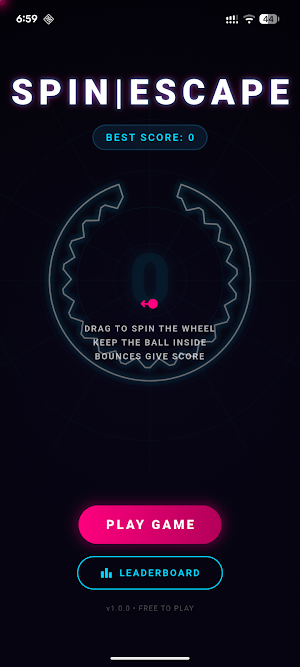 SPIN | ESCAPE Screenshot 1