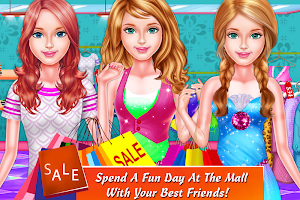Cute Girls Makeup & Shopping Wardrobe Outfits Screenshot 0