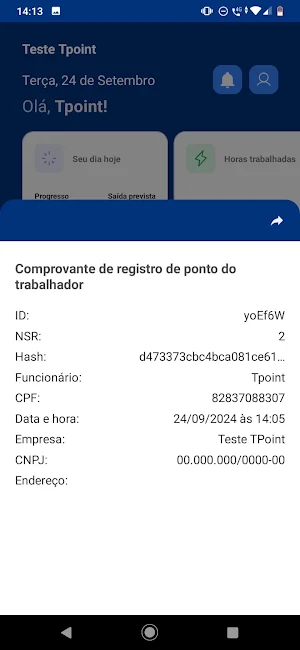 TPoint - Colaborador Screenshot 2