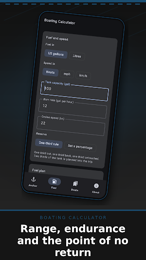 Boating Calculator Screenshot 1