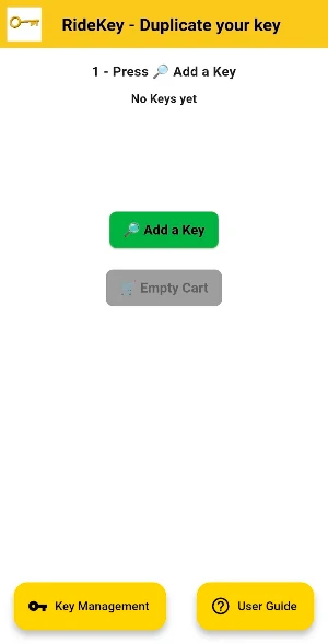 RideKey Screenshot 0