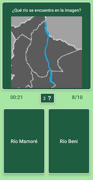 Mapa de Bolivia - Quiz Screenshot 2