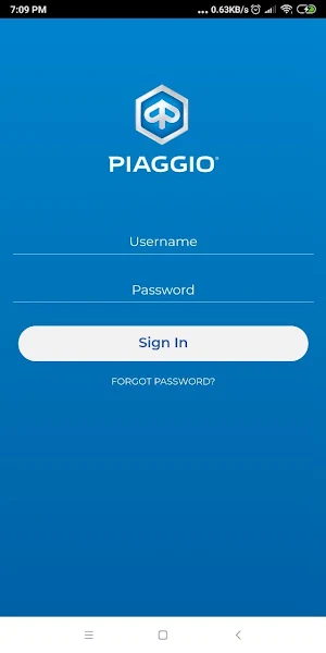 Piaggio DBHI Screenshot 0
