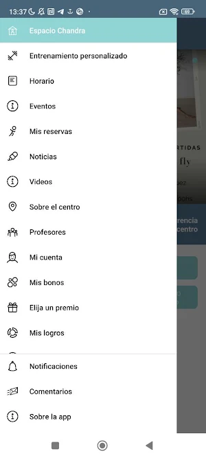 Espacio Chandra Sala de Yoga Screenshot 2