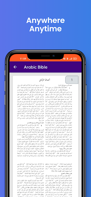 Arabic Bible Offline Screenshot 3