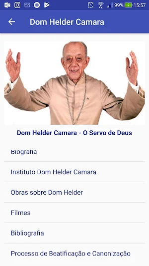 Dom Helder Camara Screenshot 2