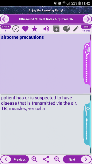 Ultrasound Clinical Exam Revie Screenshot 1