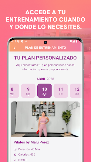 Malú Pérez App Screenshot 2
