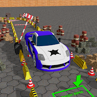 police car 3d parking game