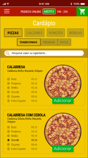 MyDelivery Screenshot 2
