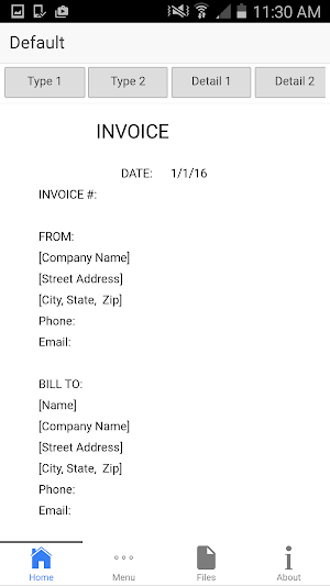 Invoice Suite Manager Screenshot 0