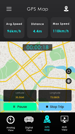 GPS Speedometer: Odometer Screenshot 3