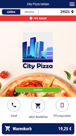 City Pizza Uelzen Screenshot 0