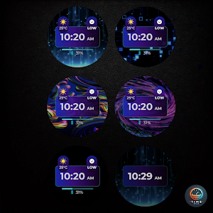 Cyber Bloom - watch face Screenshot 3