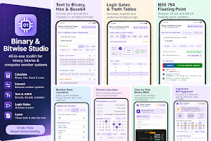 Binary Calculator & Converter Screenshot 2