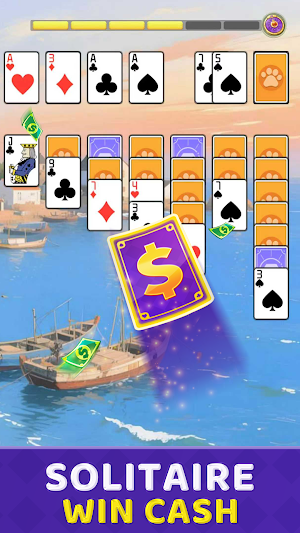 Solitaire for Cash:Win Cash Screenshot 0